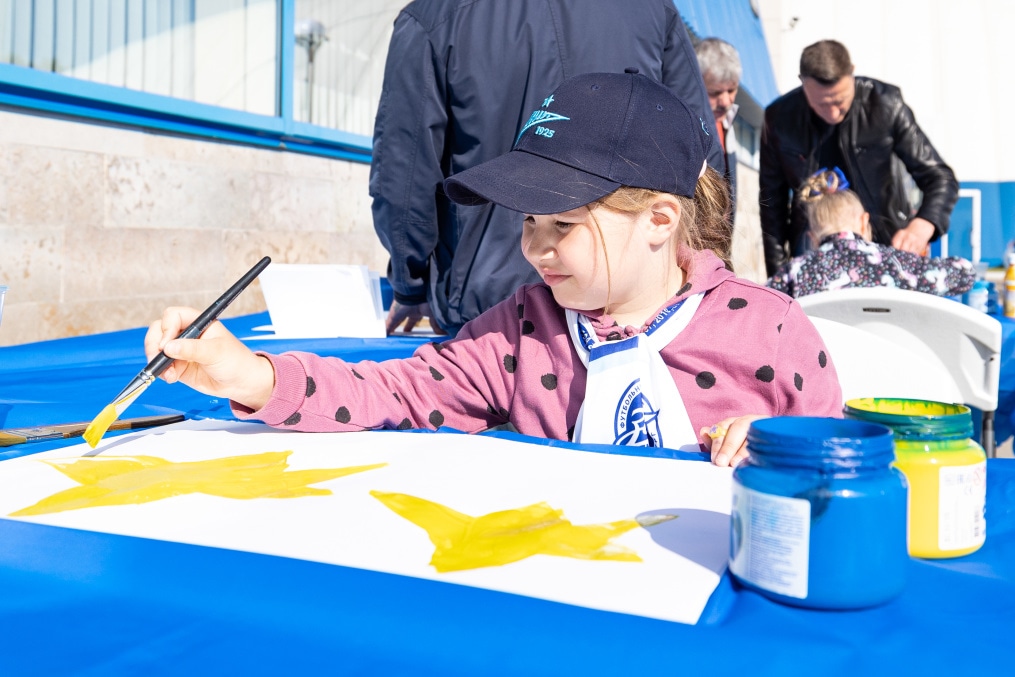 Фан — Променад  перед матчем «Зенит» — «Краснодар»