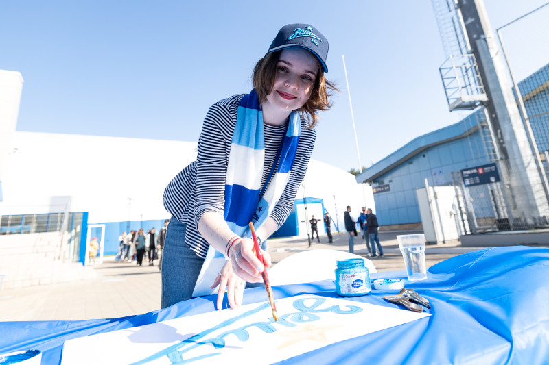 Фан — Променад  перед матчем «Зенит» — «Краснодар»