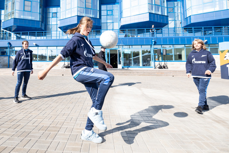 Фан — Променад  перед матчем «Зенит» — «Краснодар»
