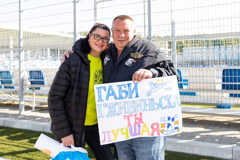 Фан — Променад  перед матчем «Зенит» — «Краснодар»