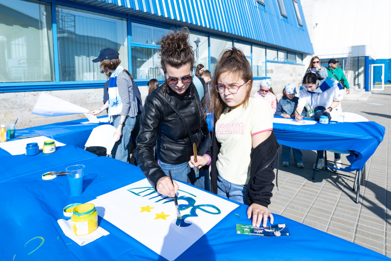 Фан — Променад  перед матчем «Зенит» — «Краснодар»