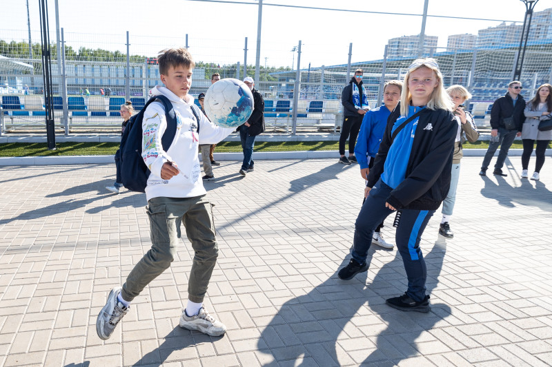 Фан — Променад  перед матчем «Зенит» — «Краснодар»