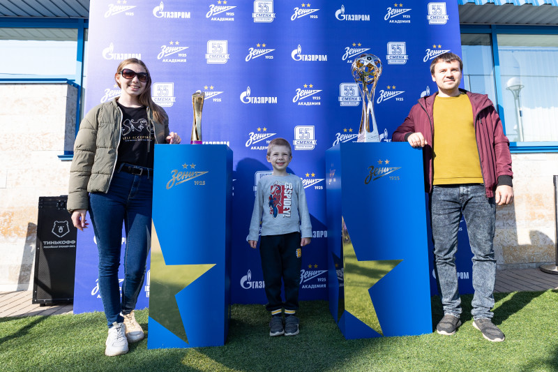 Фан — Променад  перед матчем «Зенит» — «Краснодар»