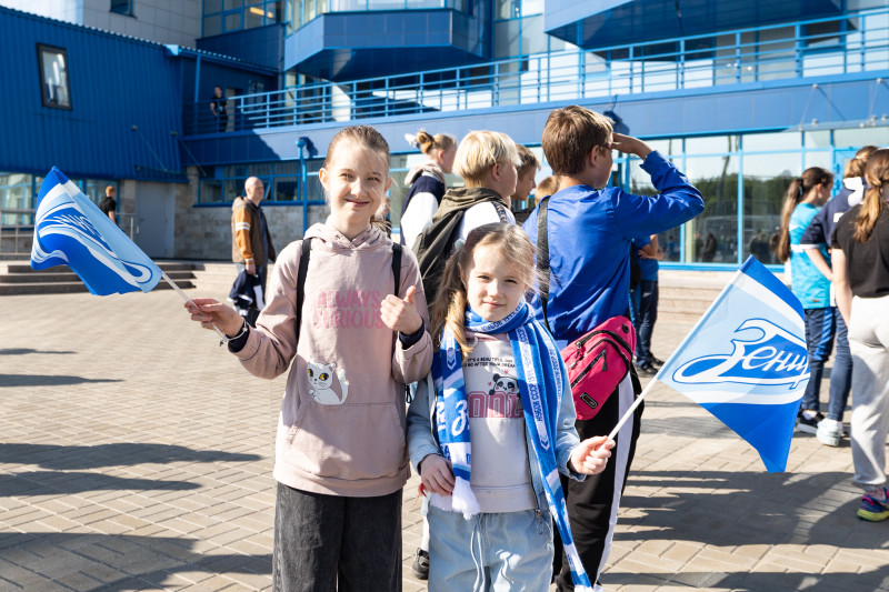 Фан — Променад  перед матчем «Зенит» — «Краснодар»