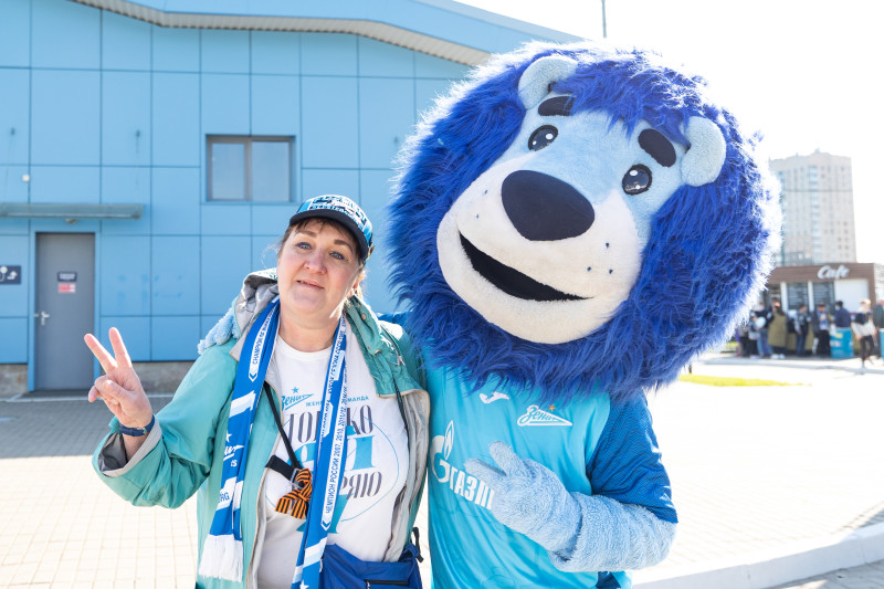 Фан — Променад  перед матчем «Зенит» — «Краснодар»