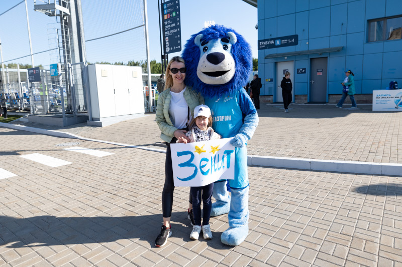 Фан — Променад  перед матчем «Зенит» — «Краснодар»