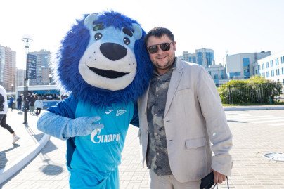 Фан — Променад  перед матчем «Зенит» — «Краснодар»