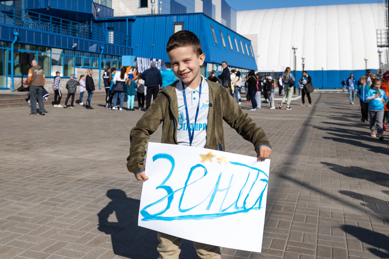 Фан — Променад  перед матчем «Зенит» — «Краснодар»