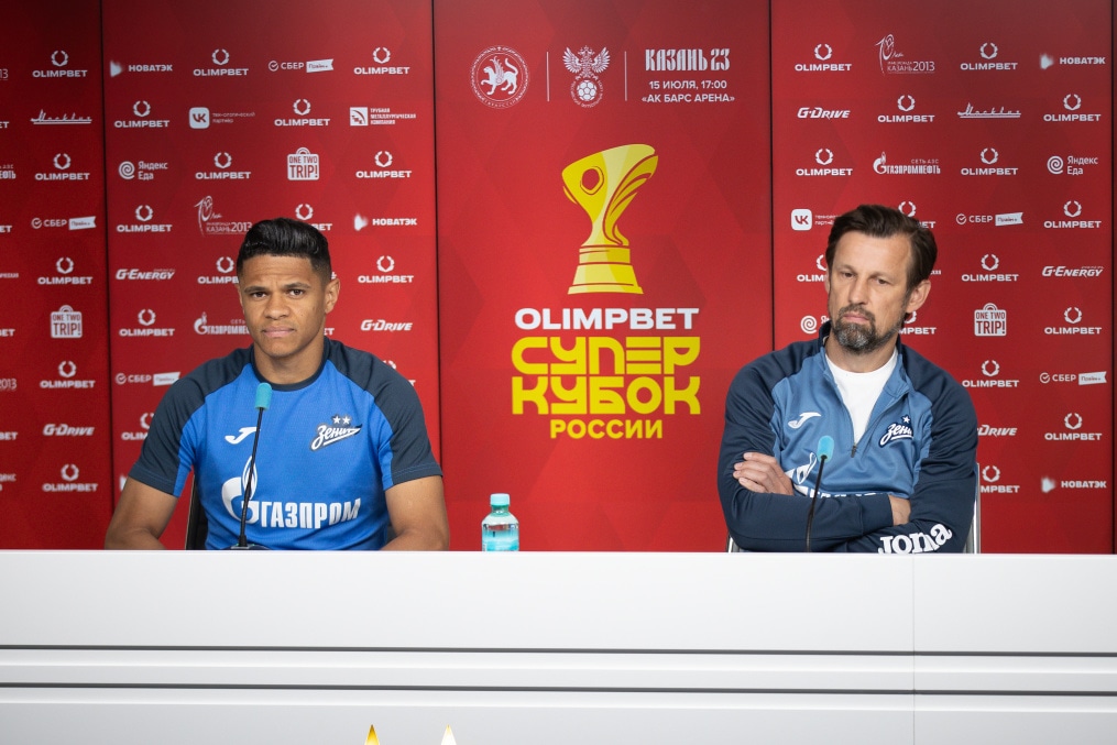 Пресс-конференция ФК «Зенит» перед матчем с  ЦСКА