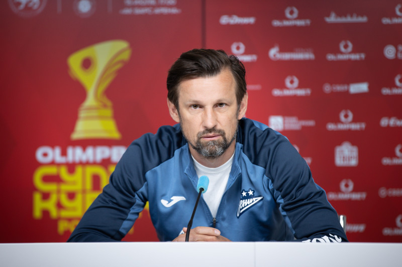 Пресс-конференция ФК «Зенит» перед матчем с  ЦСКА