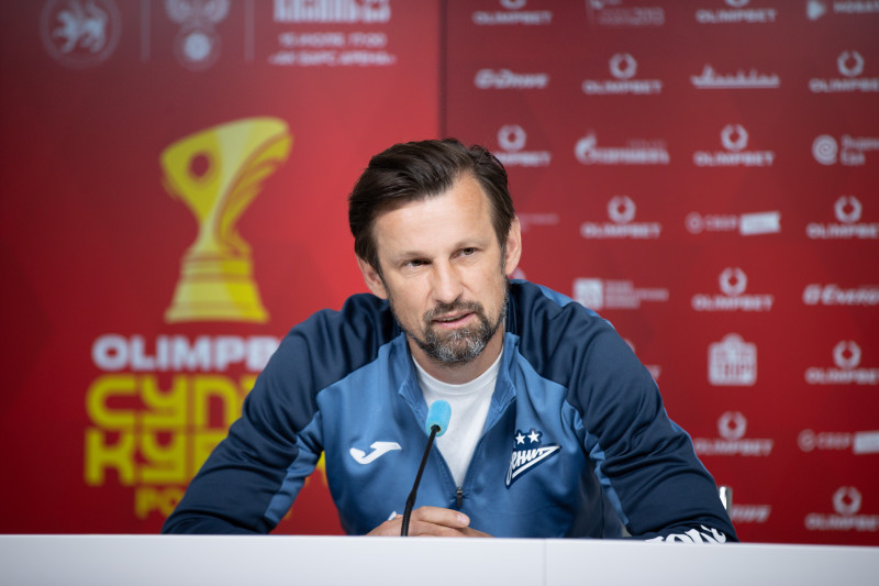 Пресс-конференция ФК «Зенит» перед матчем с  ЦСКА