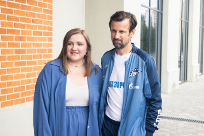 Прогулка команды перед матчем «Зенит» — ЦСКА