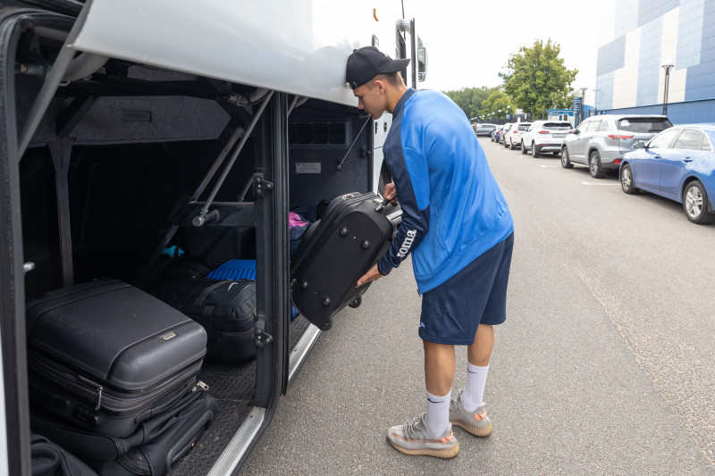 Выезд команд «Зенита» на матч 1-го тура ЮФЛ в Ростов-на-Дону