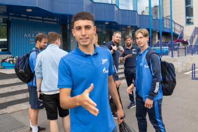 Выезд команд «Зенита» на матч 1-го тура ЮФЛ в Ростов-на-Дону