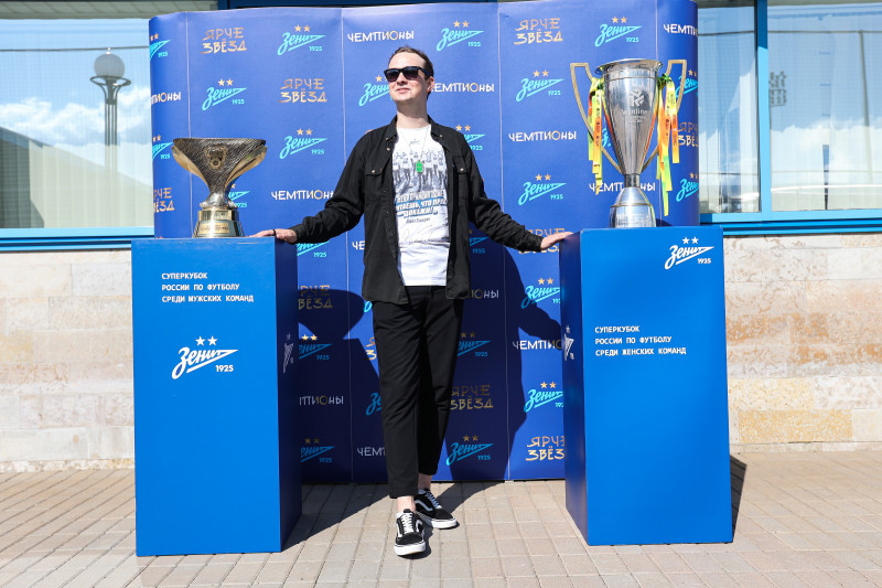 «Фан-променад» перед матчем  Суперлиги 2023, «Зенит» — «Чертаново»