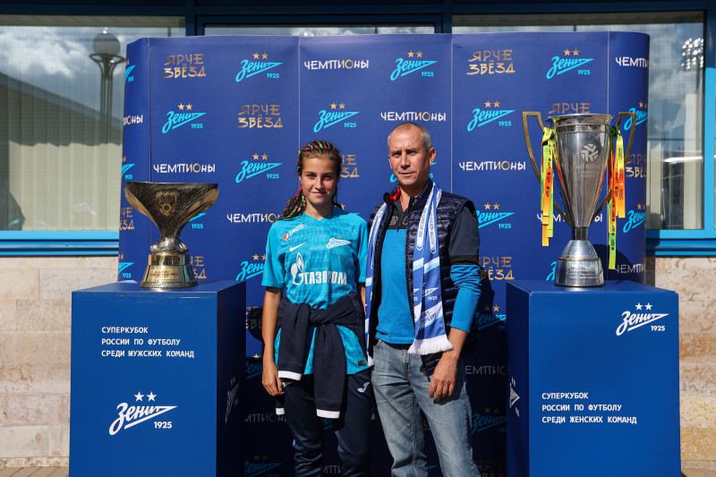 «Фан-променад» перед матчем  Суперлиги 2023, «Зенит» — «Чертаново»