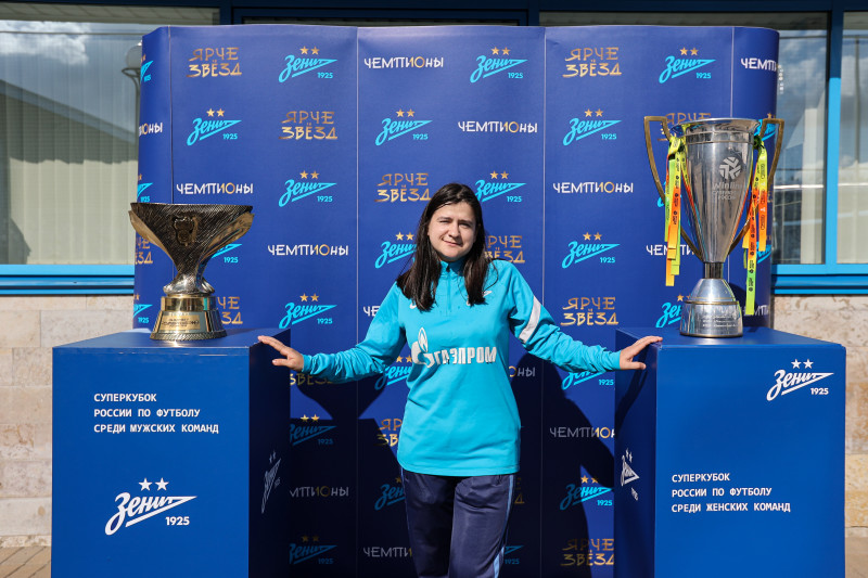 «Фан-променад» перед матчем  Суперлиги 2023, «Зенит» — «Чертаново»