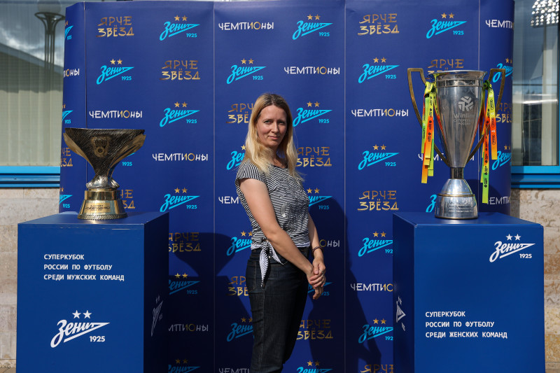 «Фан-променад» перед матчем  Суперлиги 2023, «Зенит» — «Чертаново»