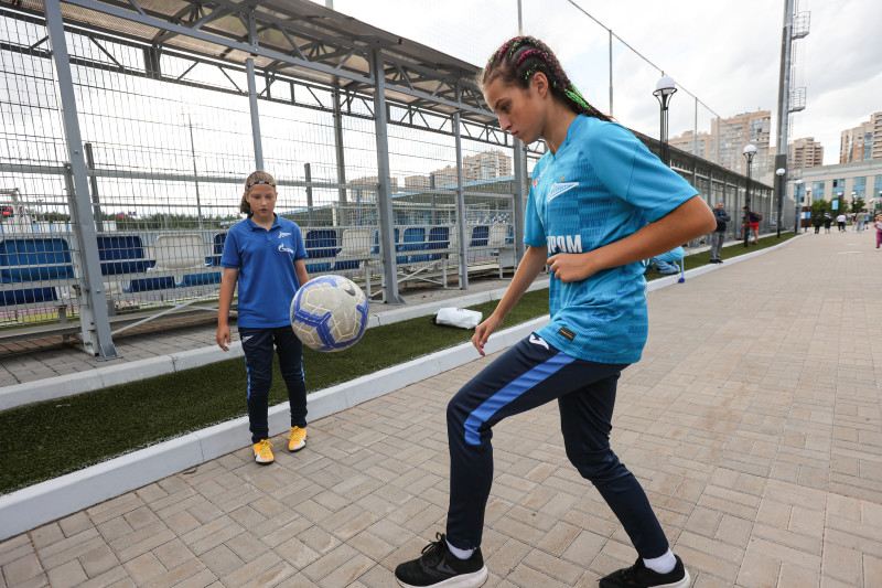 «Фан-променад» перед матчем  Суперлиги 2023, «Зенит» — «Чертаново»