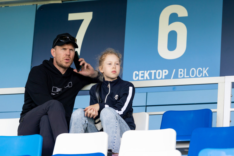 Болельщики на матче Суперлиги 2023, «Зенит» — «Чертаново»