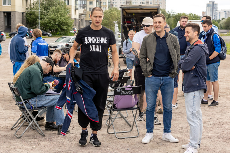 Бэкстейдж съемок видеоклипа «Мы верим в „Зенит“!»