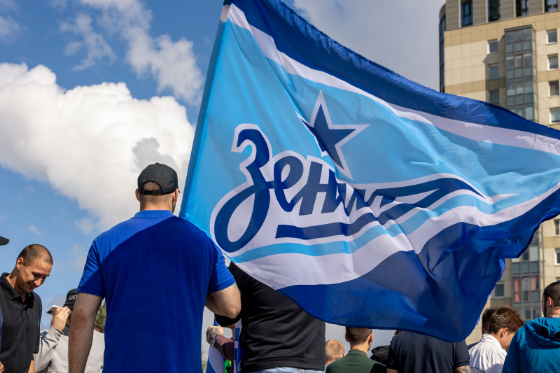 Бэкстейдж съемок видеоклипа «Мы верим в „Зенит“!»