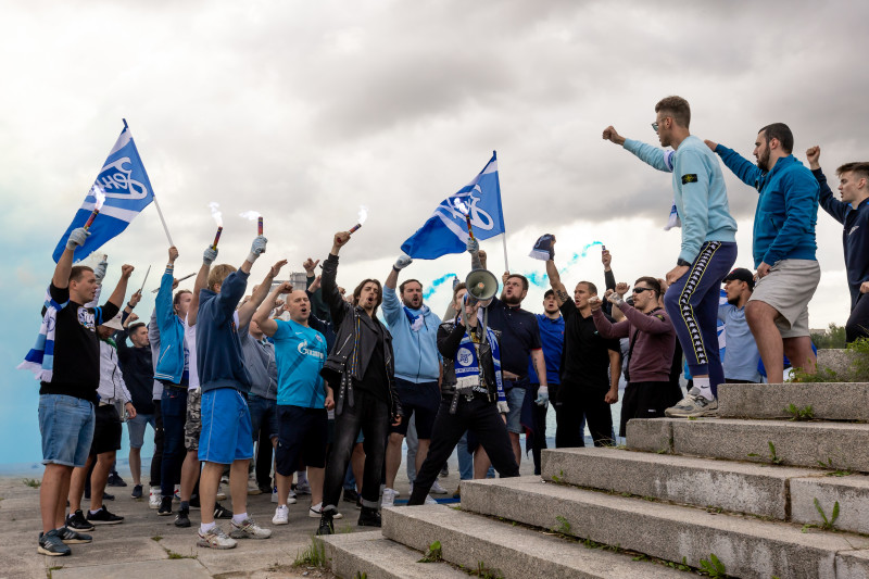 Бэкстейдж съемок видеоклипа «Мы верим в „Зенит“!»