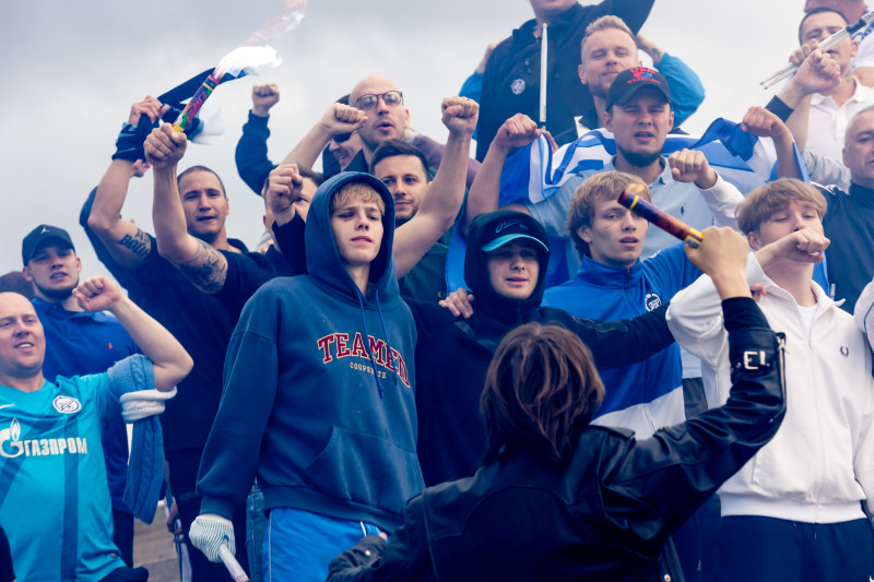 Бэкстейдж съемок видеоклипа «Мы верим в „Зенит“!»