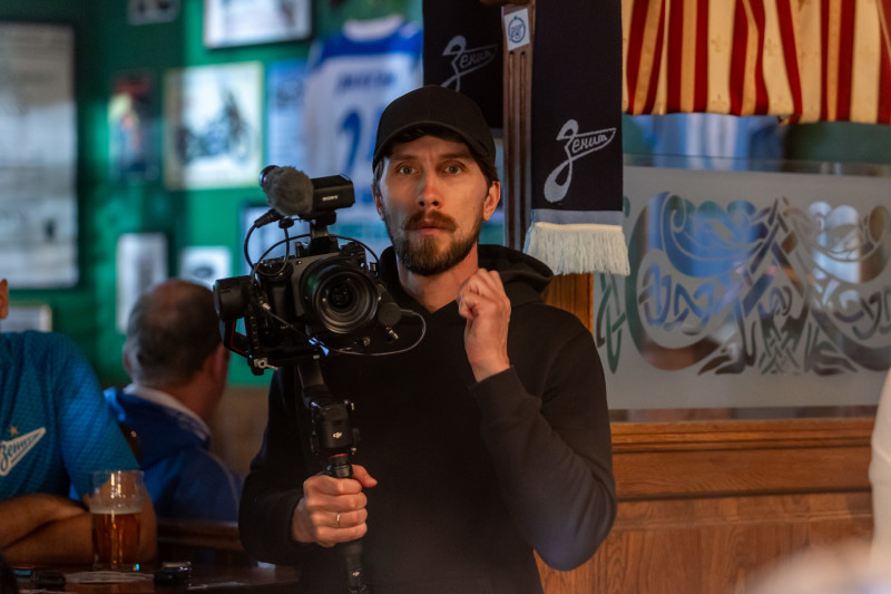 Бэкстейдж съемок видеоклипа «Мы верим в „Зенит“!»