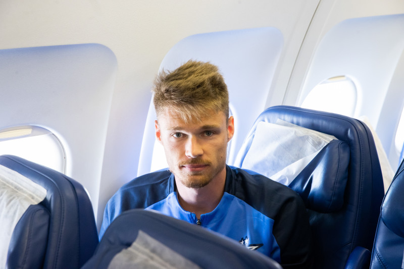 Вылет команды в Самару на матч с «Крыльями Советов»