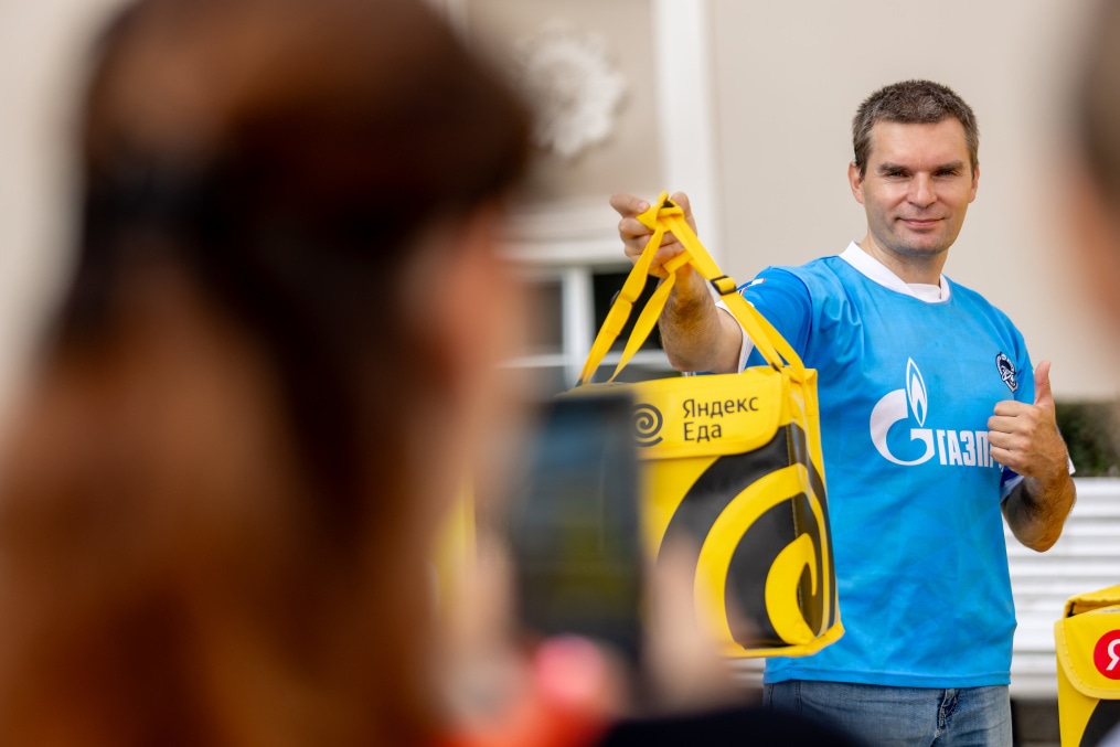 Фан-променад на матче «Зенит» — «Факел»