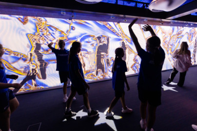 Экскурсия женской команды «Зенит»-U-14 в галерею «Цифергауз»