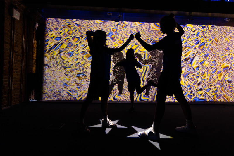 Экскурсия женской команды «Зенит»-U-14 в галерею «Цифергауз»