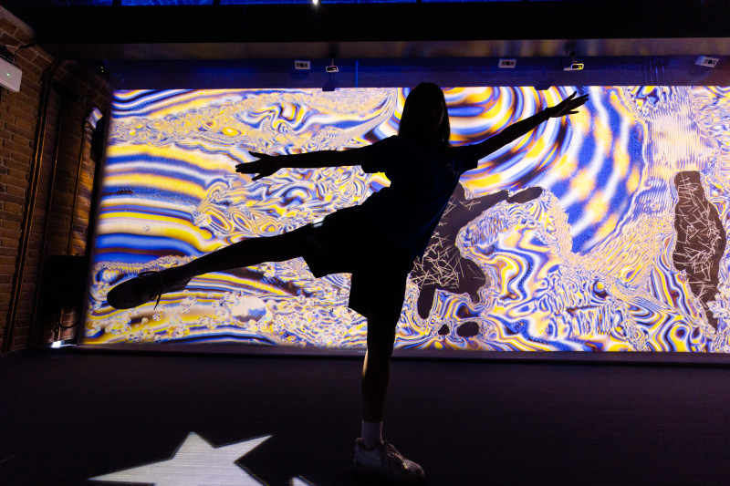 Экскурсия женской команды «Зенит»-U-14 в галерею «Цифергауз»