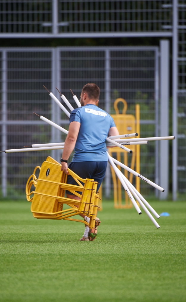 Тренировка женской команды «Зенит» перед матчем с «Динамо»