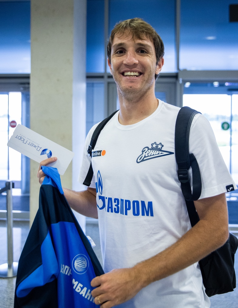 Вылет «Зенита» на матч со «Спатраком»