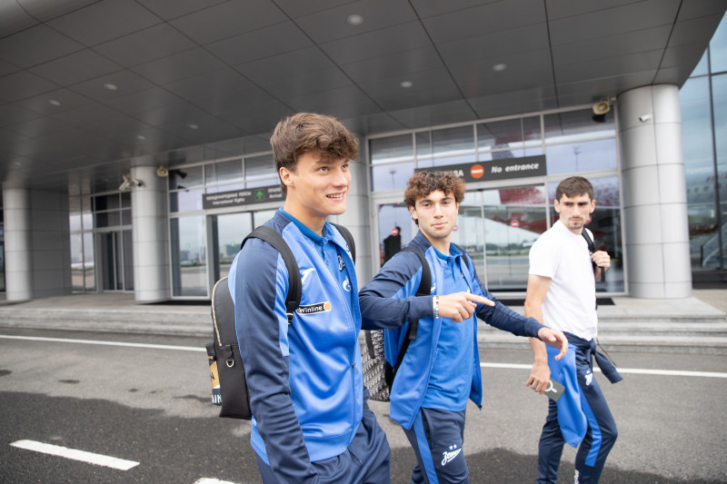 Вылет «Зенита» на матч со «Спатраком»