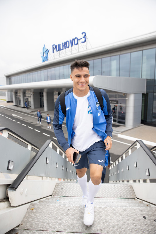 Вылет «Зенита» на матч со «Спатраком»