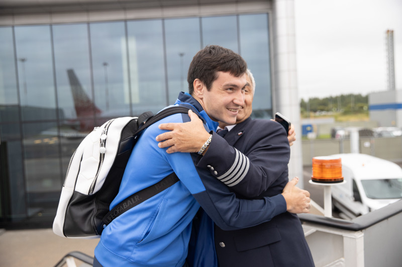 Вылет «Зенита» на матч со «Спатраком»