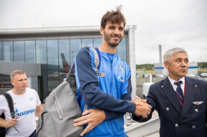 Вылет «Зенита» на матч со «Спатраком»