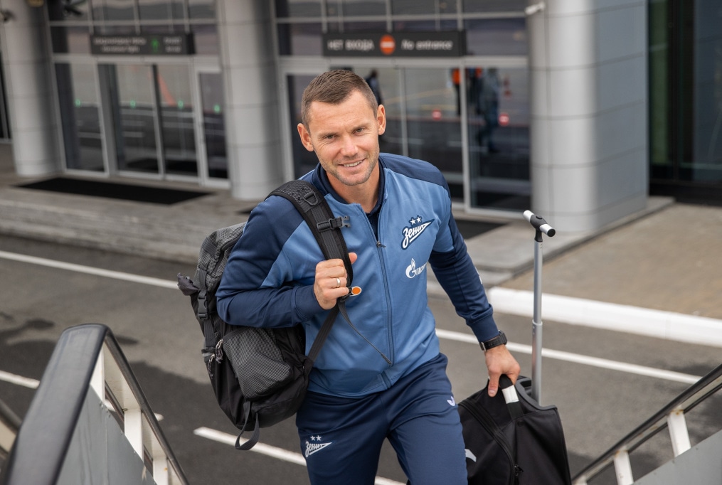 Вылет «Зенита» на матч со «Спатраком»