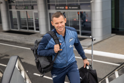 Вылет «Зенита» на матч со «Спатраком»