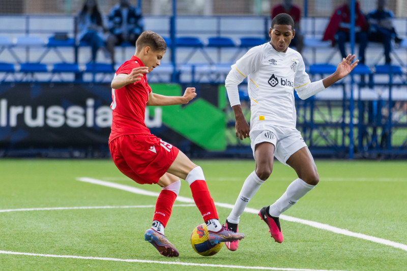 XVI международный юношеский турнир памяти Ю. А. Морозова. «Сантос» — сборная Беларуси