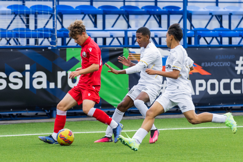 XVI международный юношеский турнир памяти Ю. А. Морозова. «Сантос» — сборная Беларуси