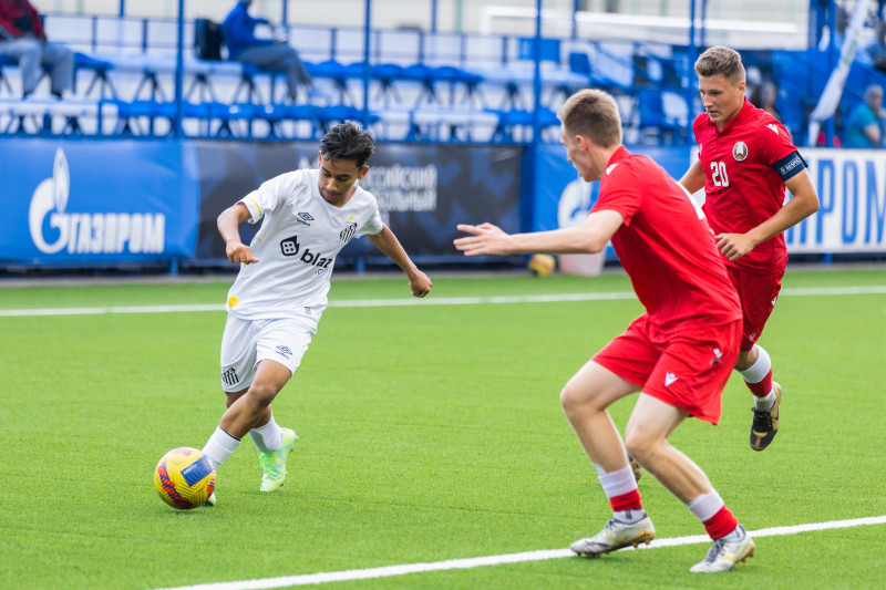 XVI международный юношеский турнир памяти Ю. А. Морозова. «Сантос» — сборная Беларуси