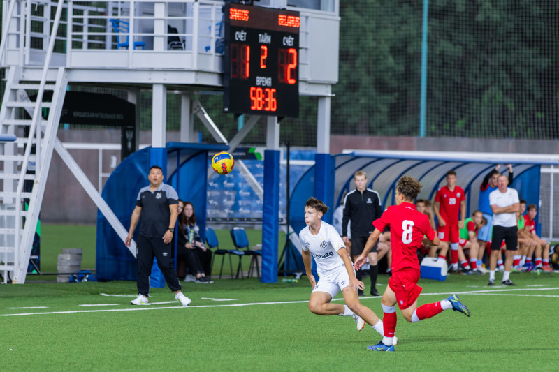 XVI международный юношеский турнир памяти Ю. А. Морозова. «Сантос» — сборная Беларуси