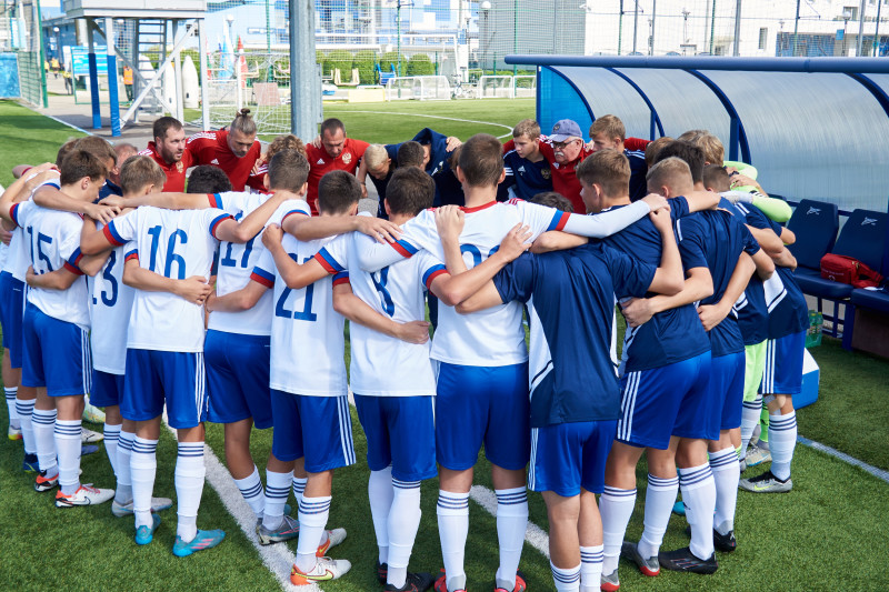 XVI международный юношеский турнир памяти Ю. А. Морозова. Сборная Беларуси — Сборная России