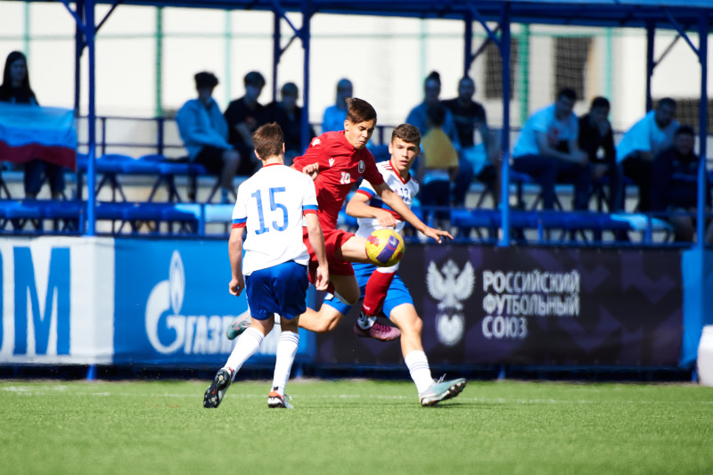 XVI международный юношеский турнир памяти Ю. А. Морозова. Сборная Беларуси — Сборная России