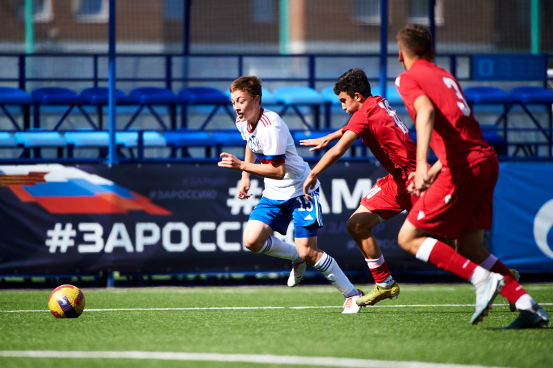 XVI международный юношеский турнир памяти Ю. А. Морозова. Сборная Беларуси — Сборная России