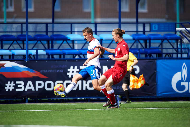 XVI международный юношеский турнир памяти Ю. А. Морозова. Сборная Беларуси — Сборная России
